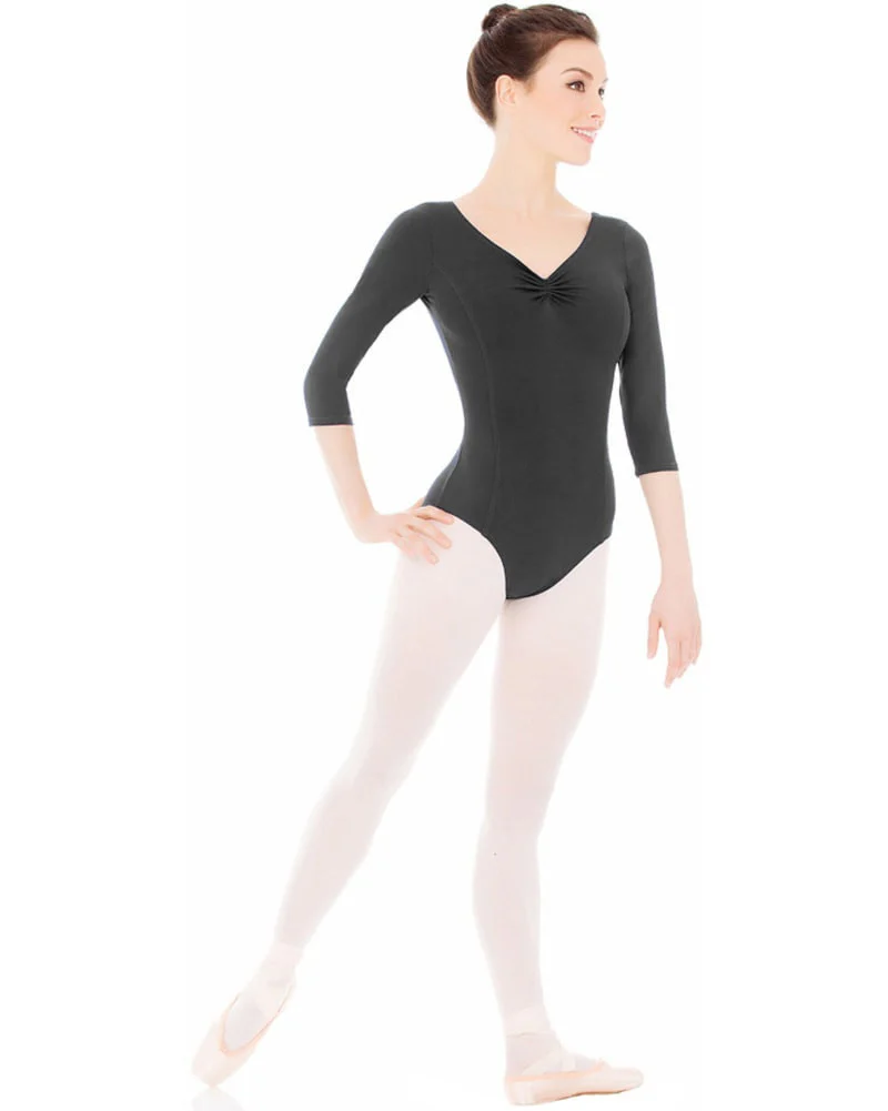 Mondor Dance Matrix 3/4 Sleeve Leotard - 3508 Womens - Image 3