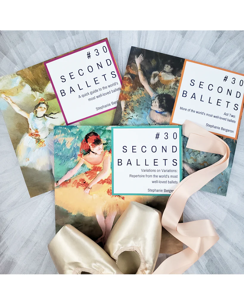 #30SecondBallets Paperback Book by Stephanie Bergeron - Act Two - Image 4
