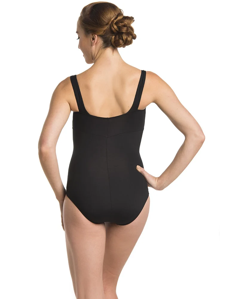 Ainsliewear Square Neck Seamed Tank Leotard -  102G Girls - Image 2