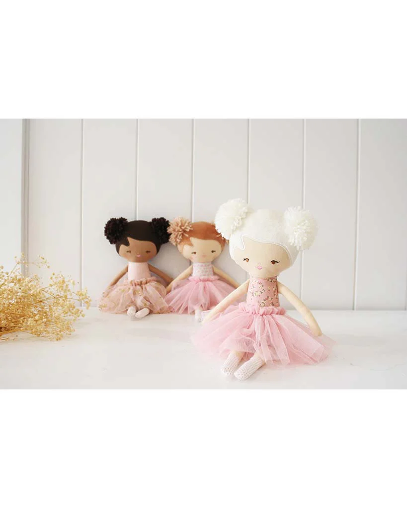 Alimrose Madison Ballet Plush Doll 36cm - Ditsy Floral - Image 2