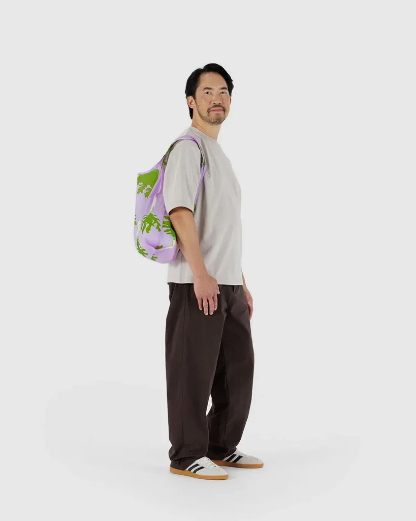 Baggu Reusable Bag - Daikon Pink - Image 4