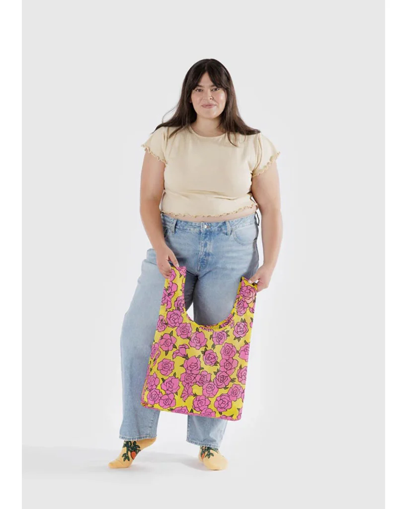 Baggu Reusable Bag - Rose - Image 3