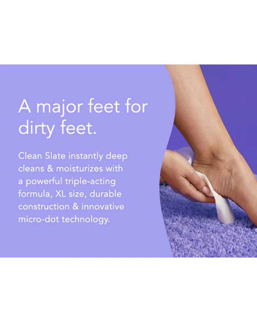 Barefoot Scientist Clean State Textured Foot Cleansing Towelettes - Image 6