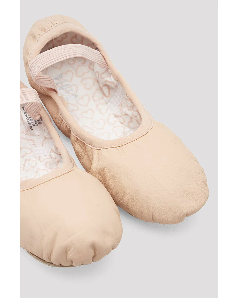 Bloch Belle No Drawstring Full Sole Leather Ballet Slippers - S0227G Girls - Image 2