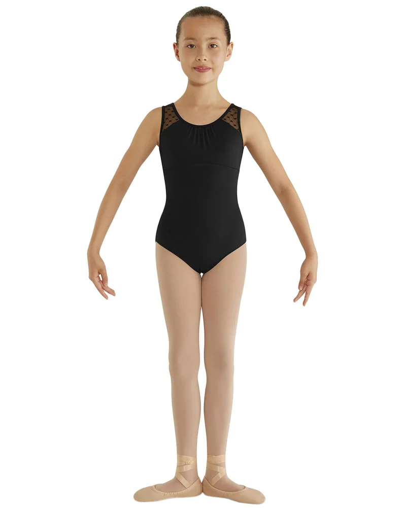 Bloch Miame Heart Mesh Back Tank Leotard - CL7905 Girls - Image 3