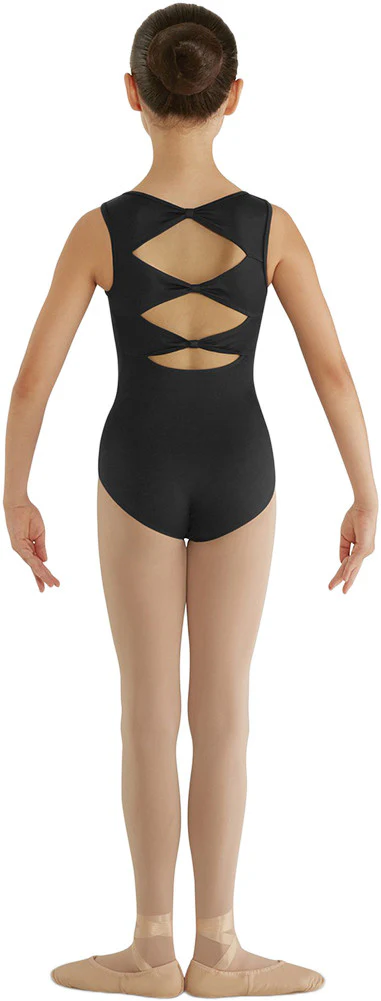 Bloch Gladiolus Three Bow Back Tank Leotard - CL8835T Girls - Image 2