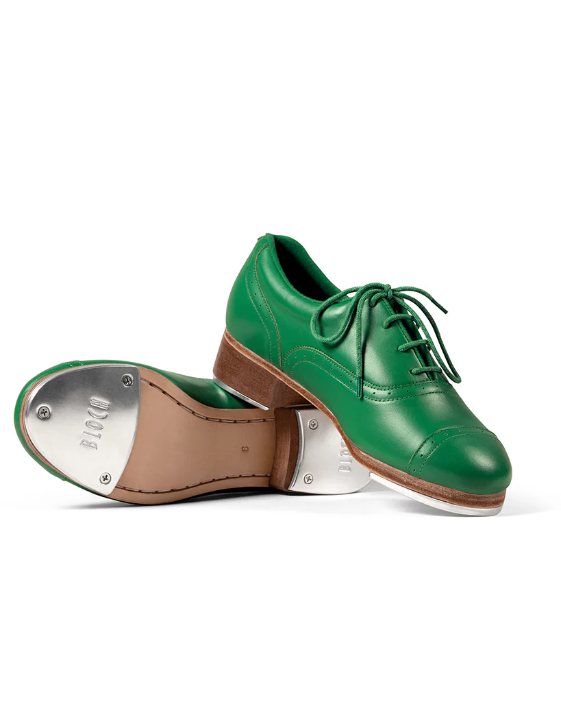 Bloch Jason Samuel Smith Limited Edition Italian Leather Oxford Build Up Tap Shoes - S0313LG Womens/Mens - Image 6