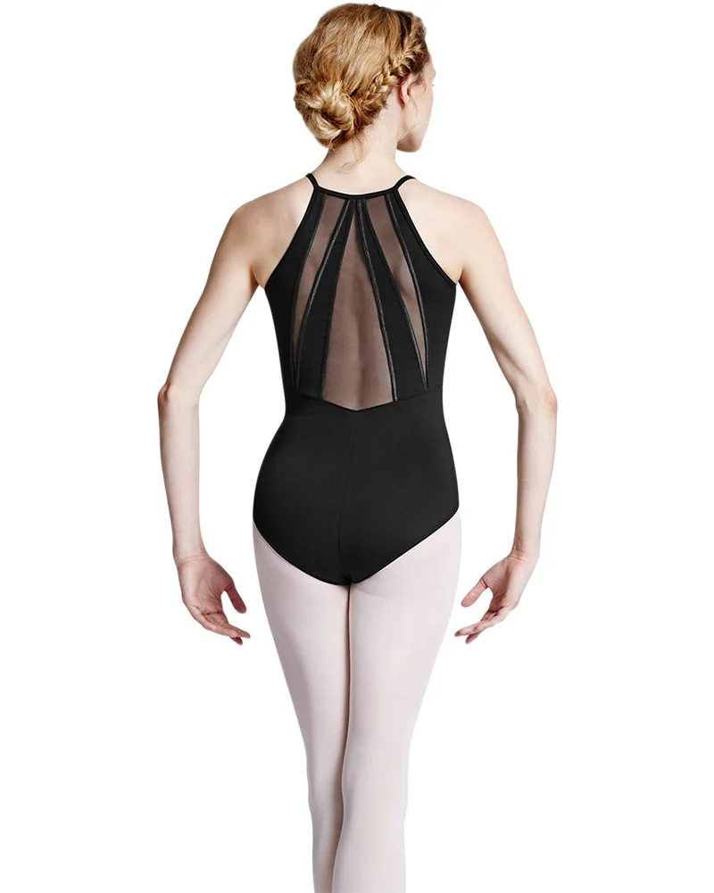 Bloch Jubilee Powermesh Back Panel Camisole Leotard - L8830 Womens - Image 2