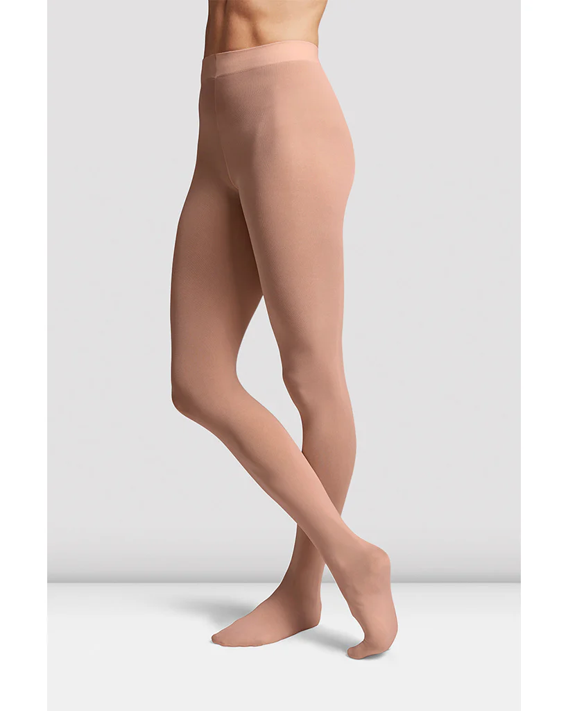 Bloch Ultra Softness Footed Dance Tights - T0981G Girls - Image 3