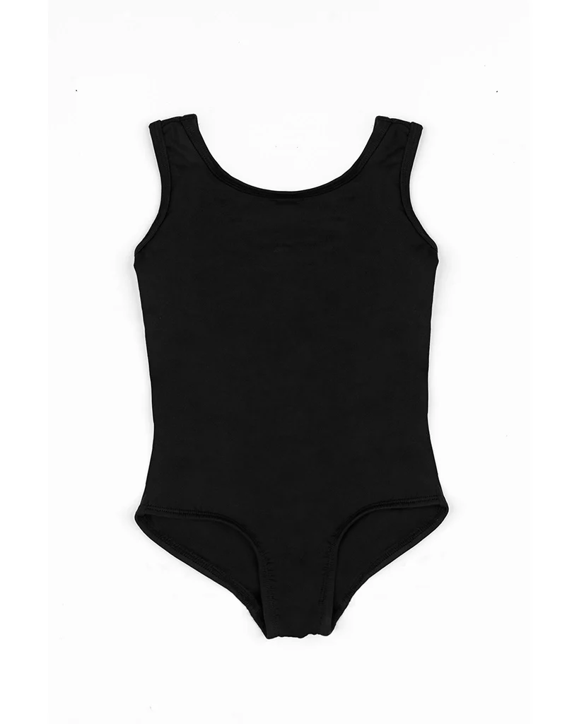 Body Wrappers Princess Aurora BoatNeck Embroidered Mesh Back Tank Leotard - 2494 Girls - Image 4