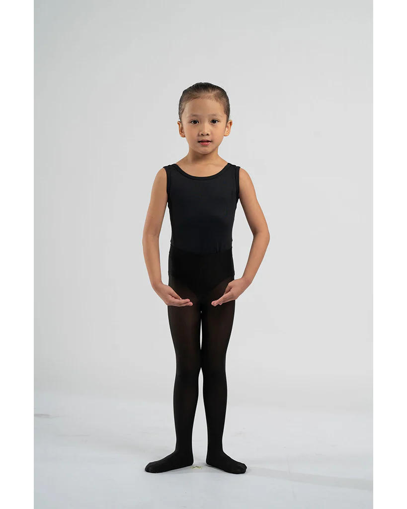 Body Wrappers Princess Aurora BoatNeck Embroidered Mesh Back Tank Leotard - 2494 Girls - Image 7