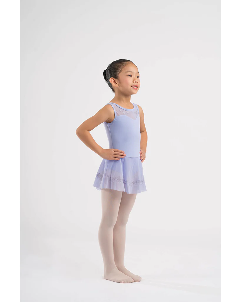 Body Wrappers Princess Aurora Embroidered Sweetheart Neck Skirt Ballet Dress - 2492 Girls - Image 6