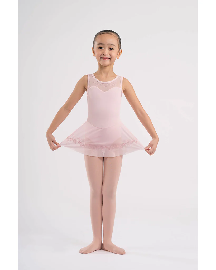 Body Wrappers Princess Aurora Embroidered Sweetheart Neck Skirt Ballet Dress - 2492 Girls - Image 7