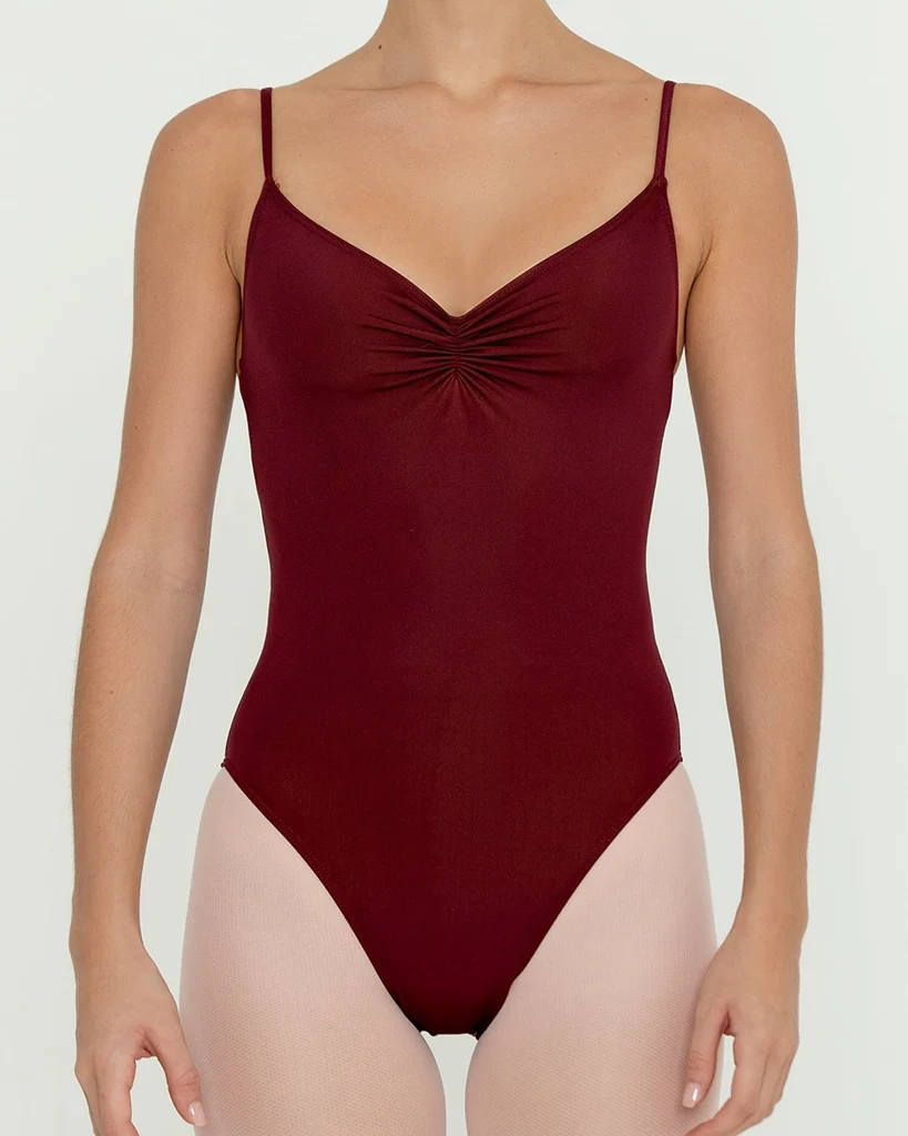 Bullet Pointe Pinch Front Camisole Leotard - Womens - Image 4