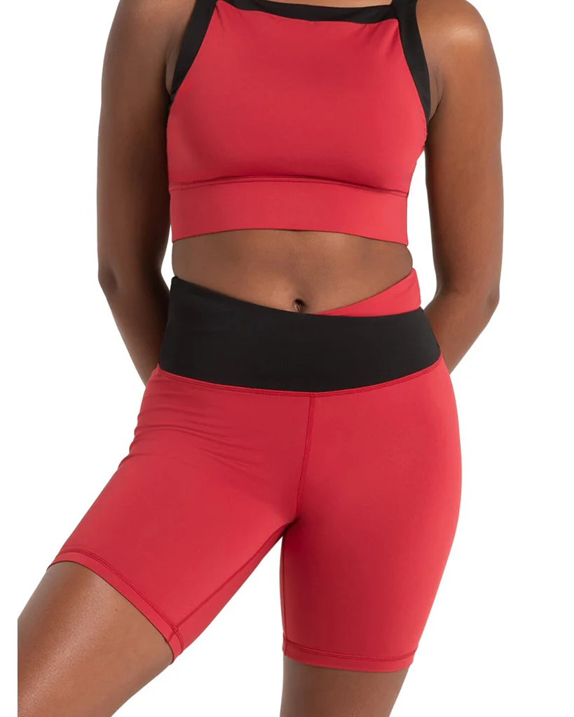 Capezio C'Est La Vie Enchante Bike Short - 12155C Girls - Image 5