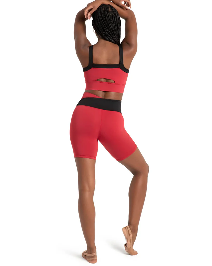 Capezio C'Est La Vie Enchante Bike Short - 12155C Girls - Image 8