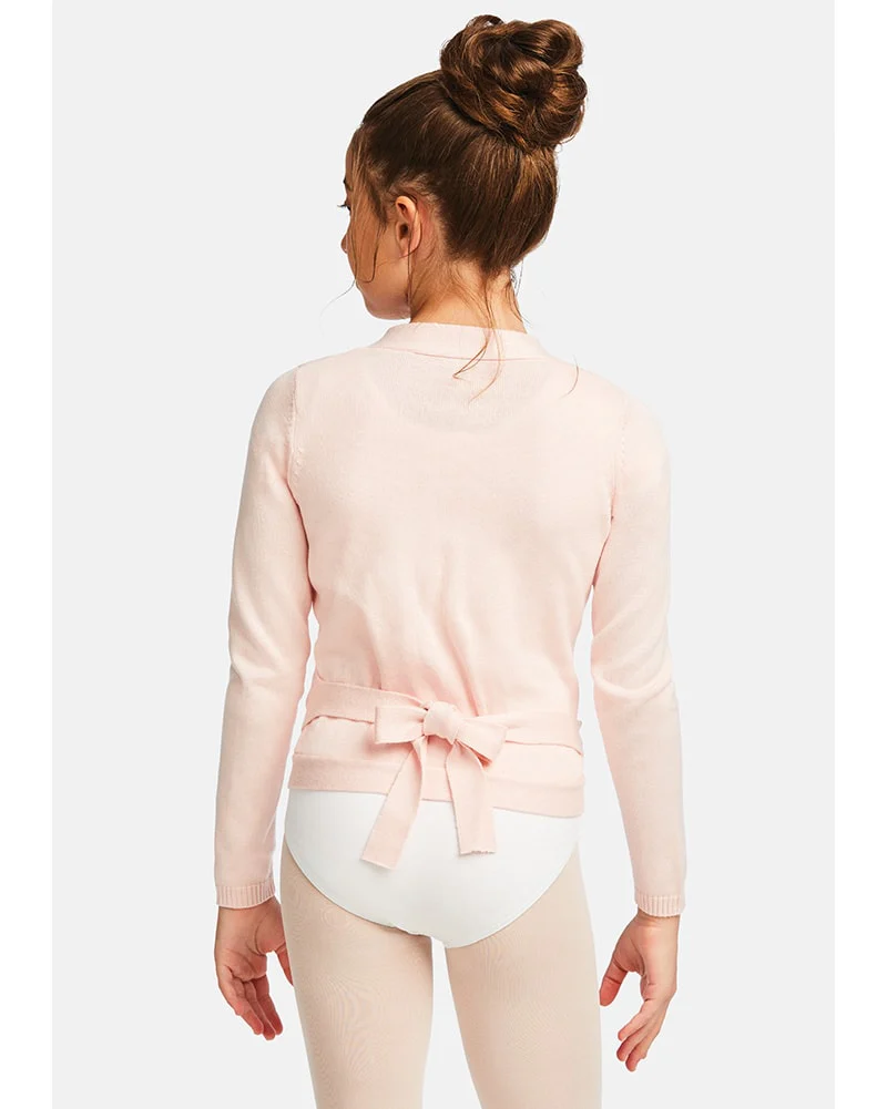Capezio Knit Ballet Wrap Sweater - CK10949C Girls - Image 4