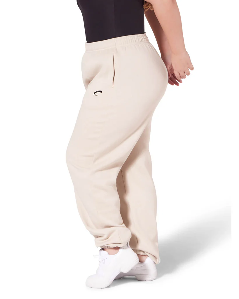 Capezio Established 1887 Sweatpants - F6006U Womens - Oat - Image 2