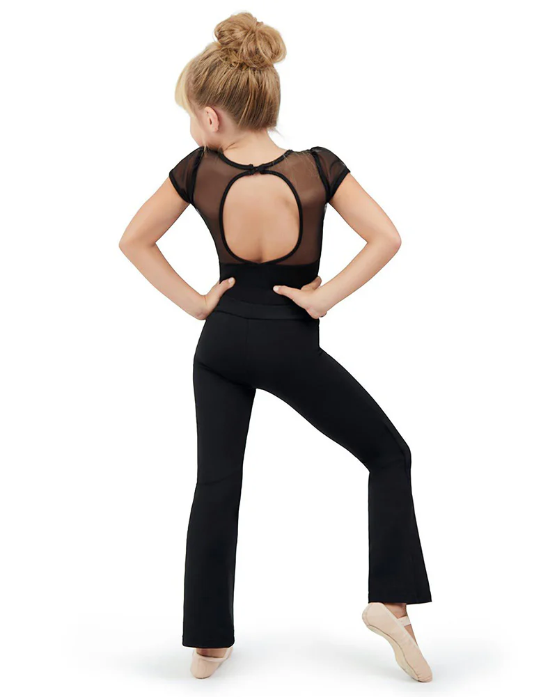 Capezio Flared Full Length Jazz Dance Pants - TB118C Girls - Image 2
