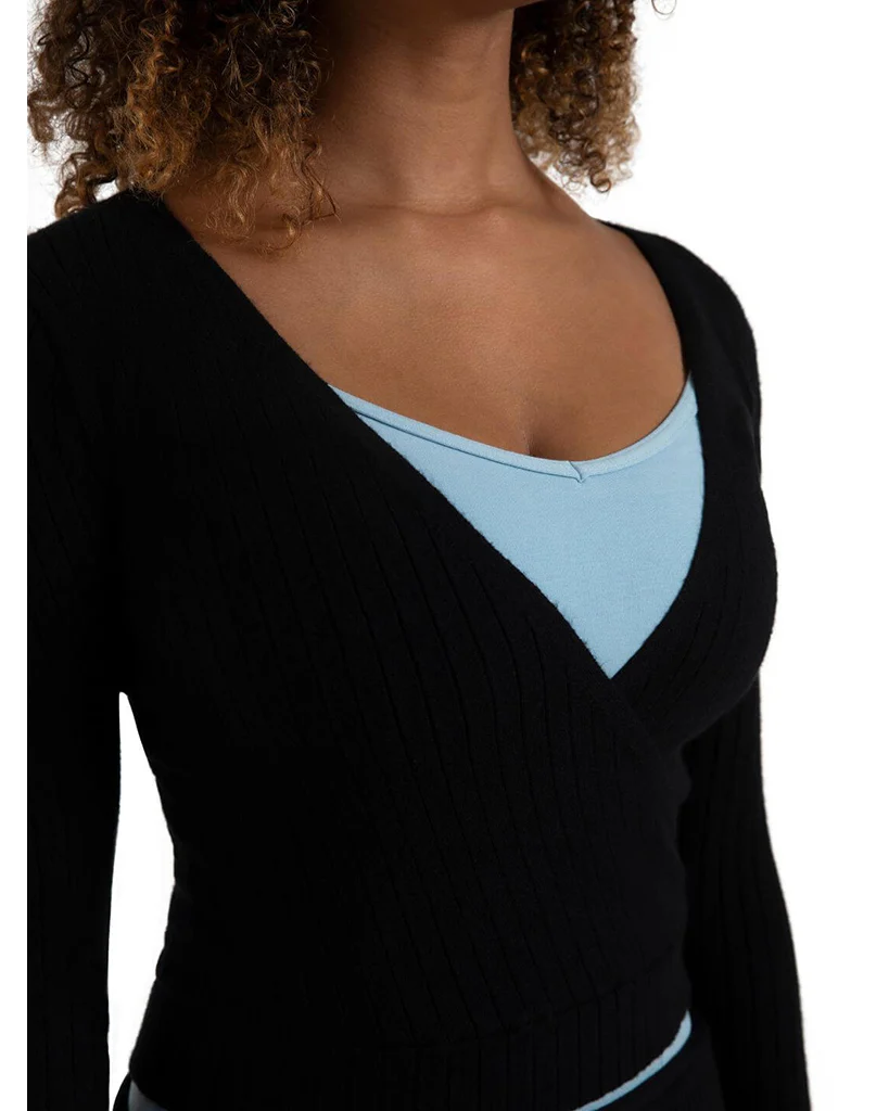 Capezio Harmonie Knit Ballet Crossover Sweater - CK11002W Womens - Image 6