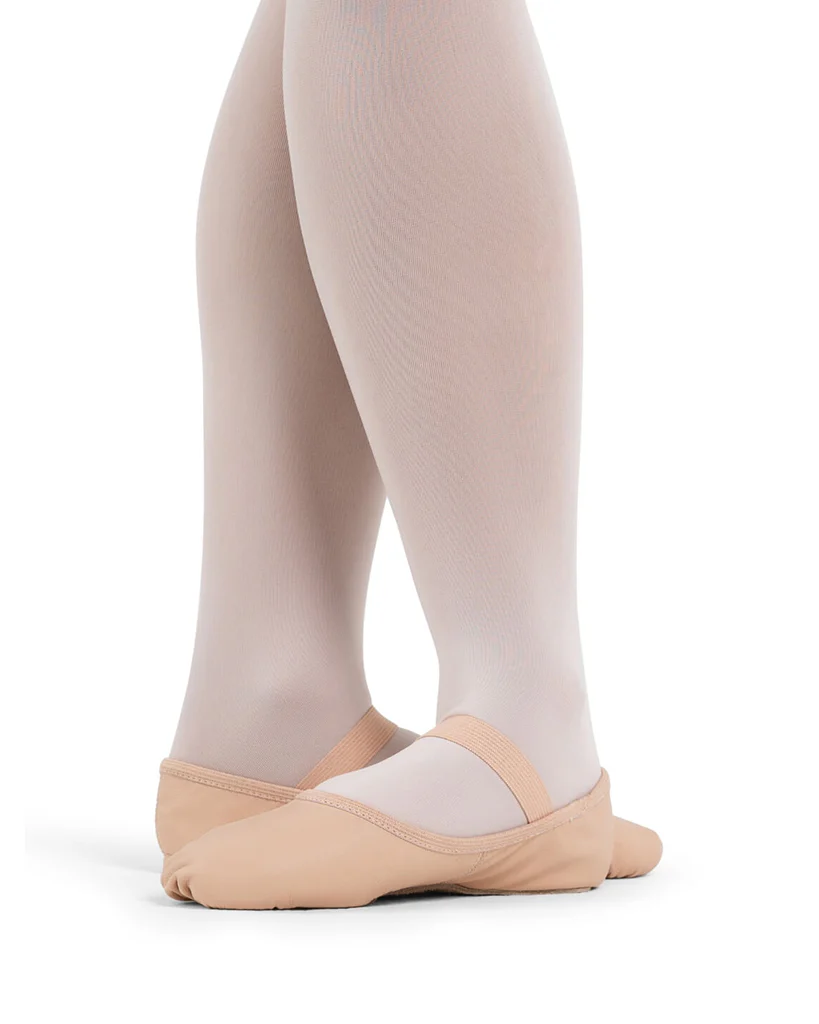 Capezio Luna No Drawstring Leather Full Sole Ballet Slippers - V100W Womens/Mens - Image 3