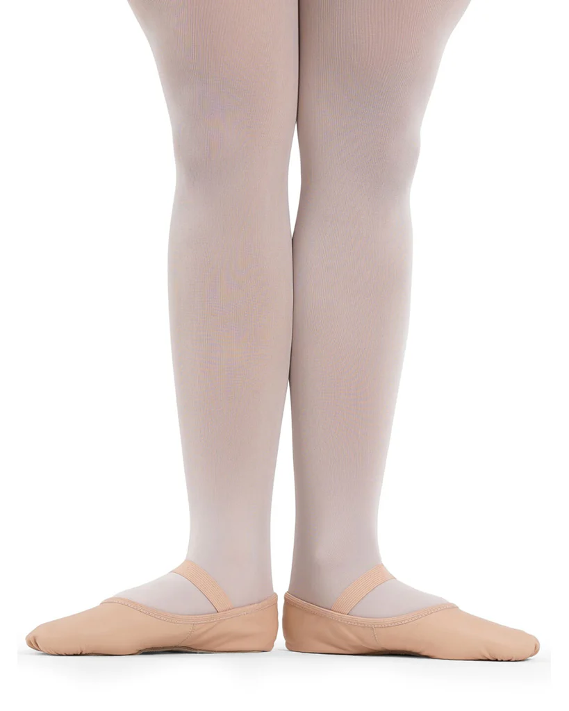 Capezio Luna No Drawstring Leather Full Sole Ballet Slippers - V100W Womens/Mens - Image 4
