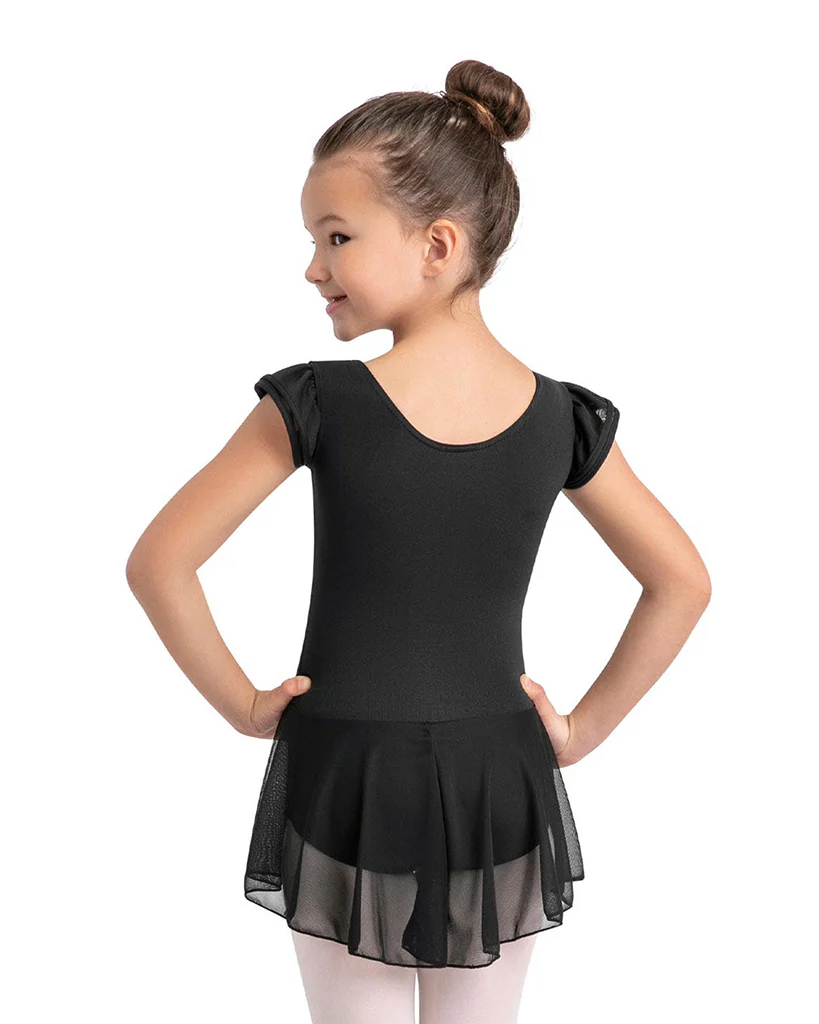 Capezio Puff Flutter Short Sleeve Ballet Dress - 11882C Girls - Image 2