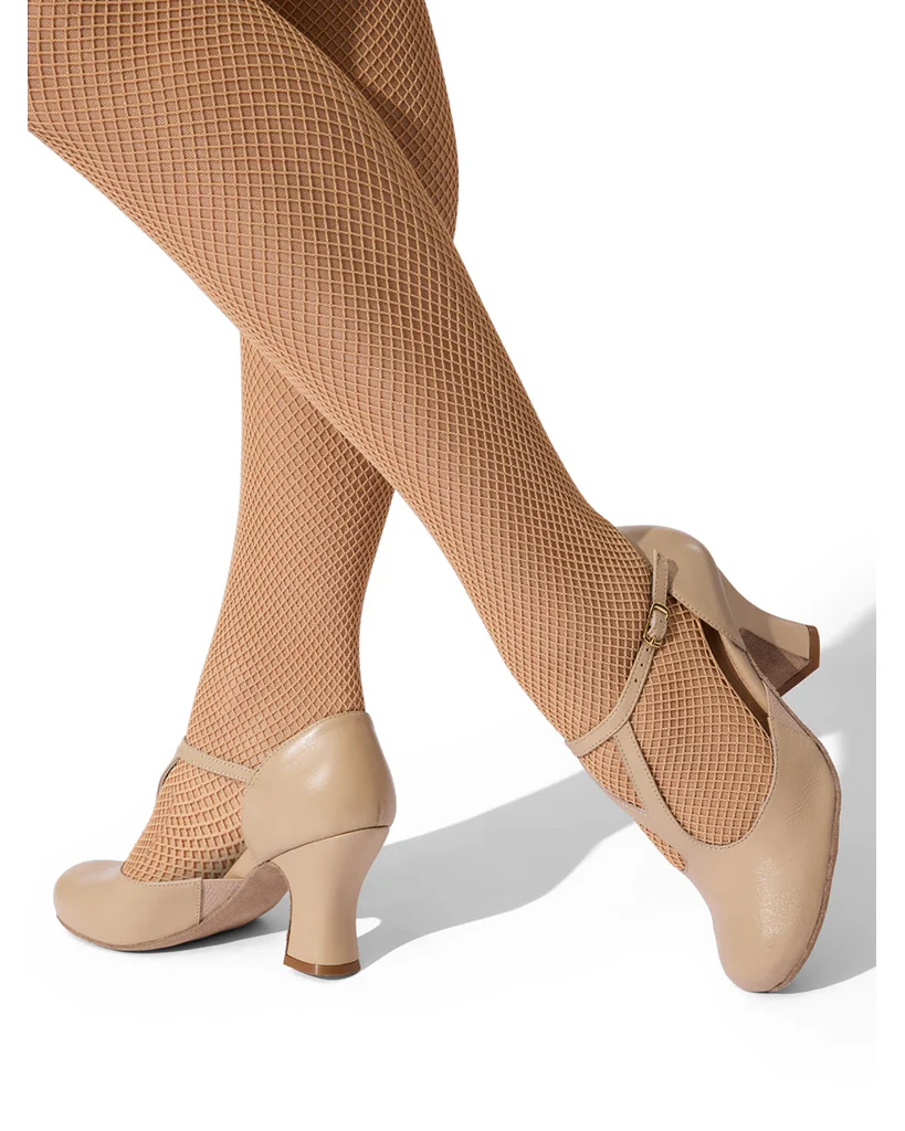 Capezio Shanel Y Strap Nappa Leather 3" Character Shoes - 850 Womens - Image 10