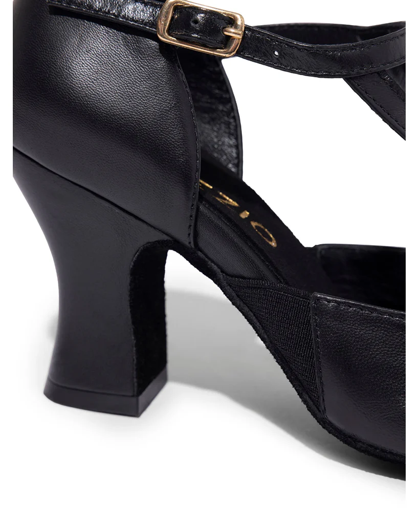 Capezio Shanel Y Strap Nappa Leather 3" Character Shoes - 850 Womens - Image 3