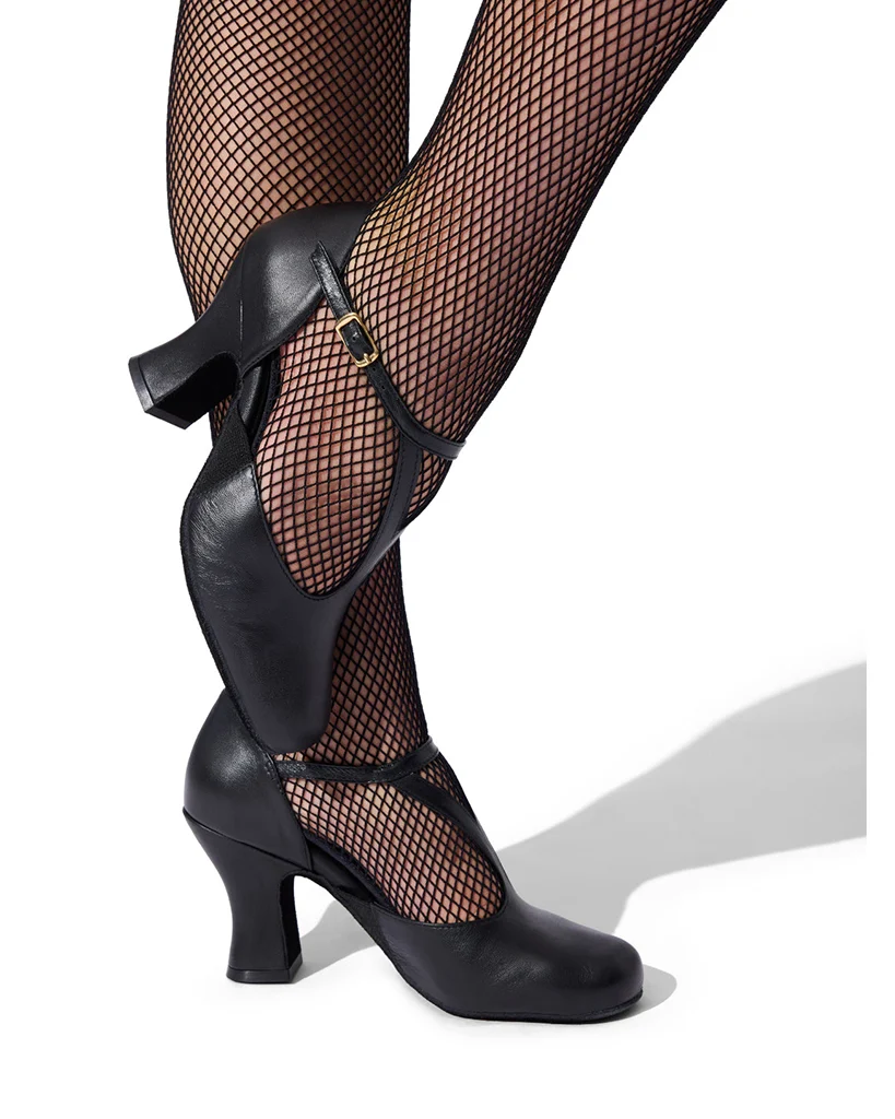 Capezio Shanel Y Strap Nappa Leather 3" Character Shoes - 850 Womens - Image 5