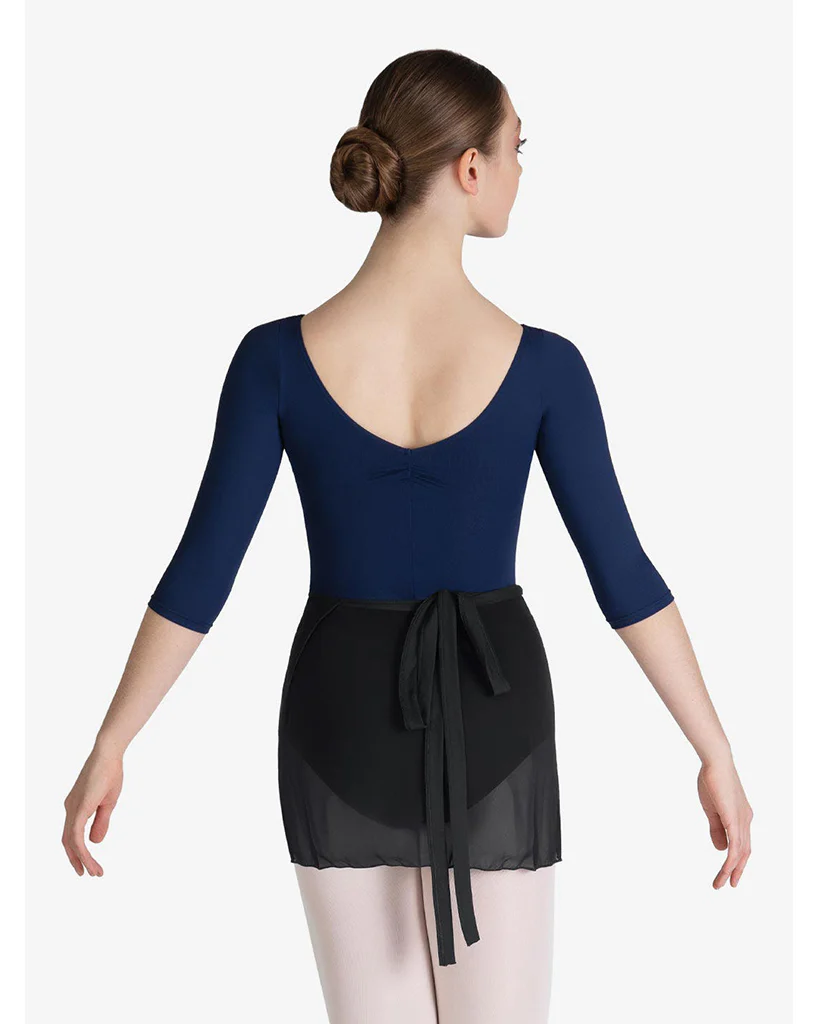 Capezio Tactel Chiffon Ballet Wrap Skirt - SE1057W Womens - Image 2