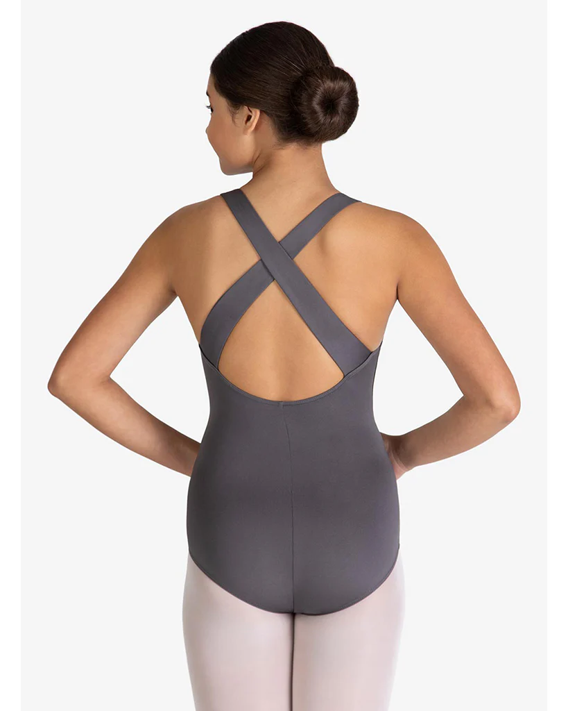 Capezio X Back Halter Style Tank Leotard - SE1028C Girls - Image 2
