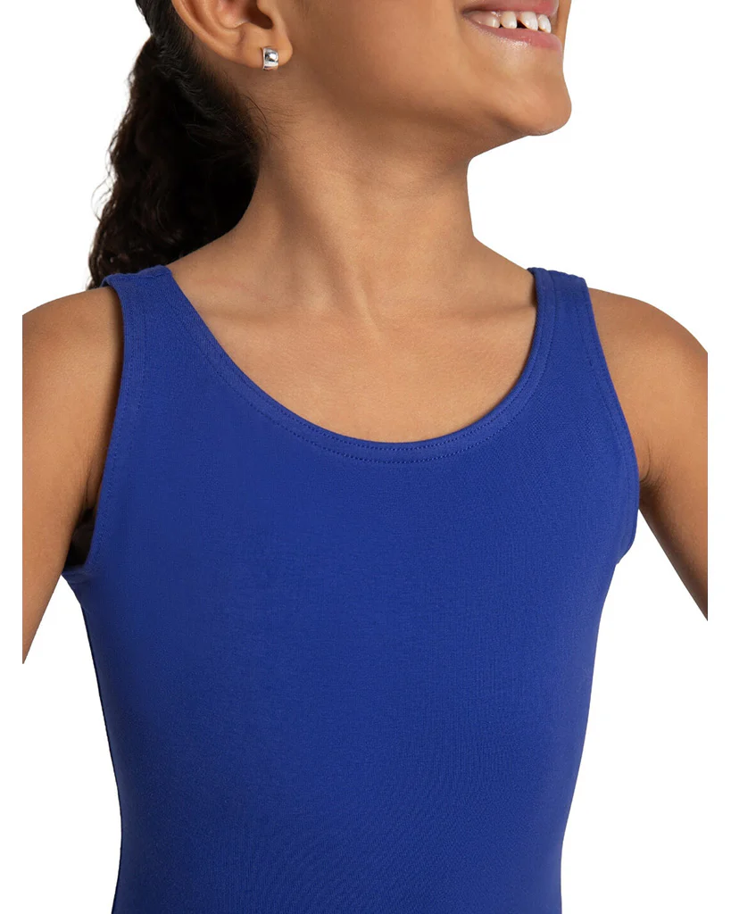Capezio Classic High Neck Tank Leotard - CC201C Girls - Image 13