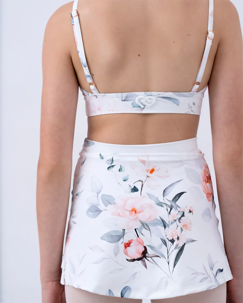 Claudia Dean World Cindy Crop Top - Womens - Sugar Plum Print - Image 2
