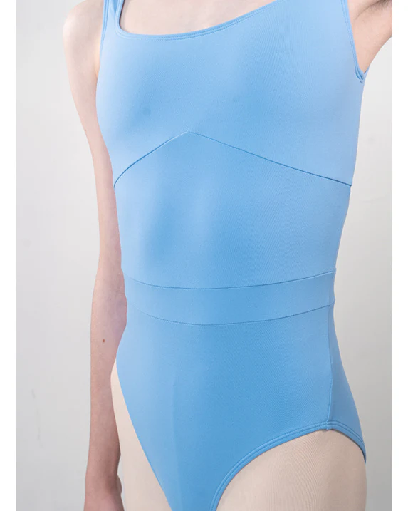 Claudia Dean World Grace Square Neck Mid Back Scoop Seamed Tank Leotard - Girls - Image 8