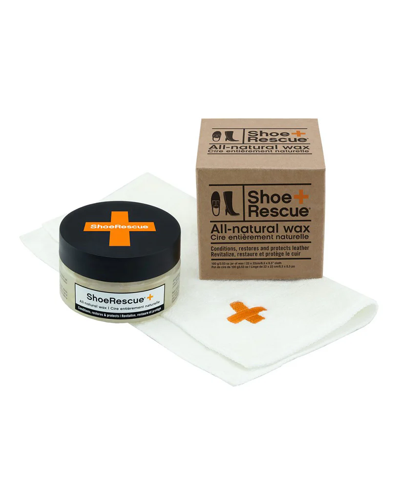 ShoeRescue All Natural Shoe Wax with Cloth