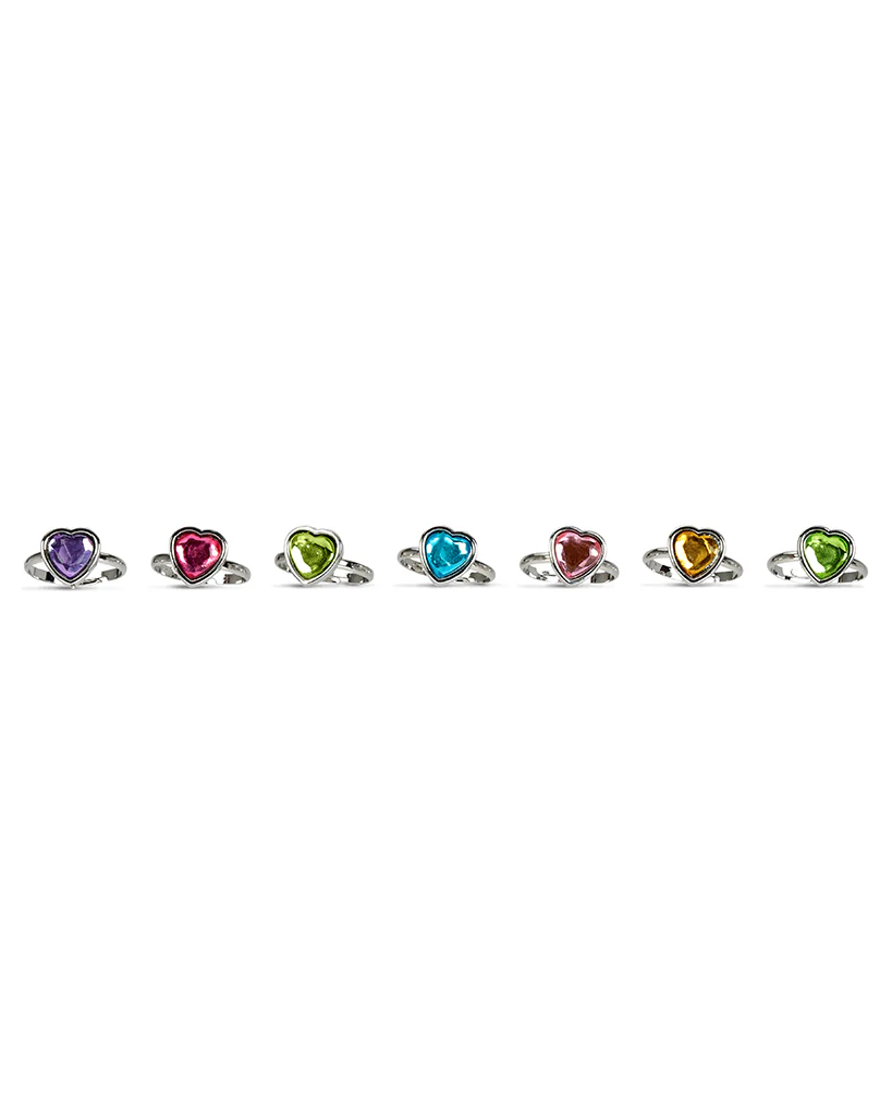 Days of the Week Stick-On Earrings & Ring Set - Image 2