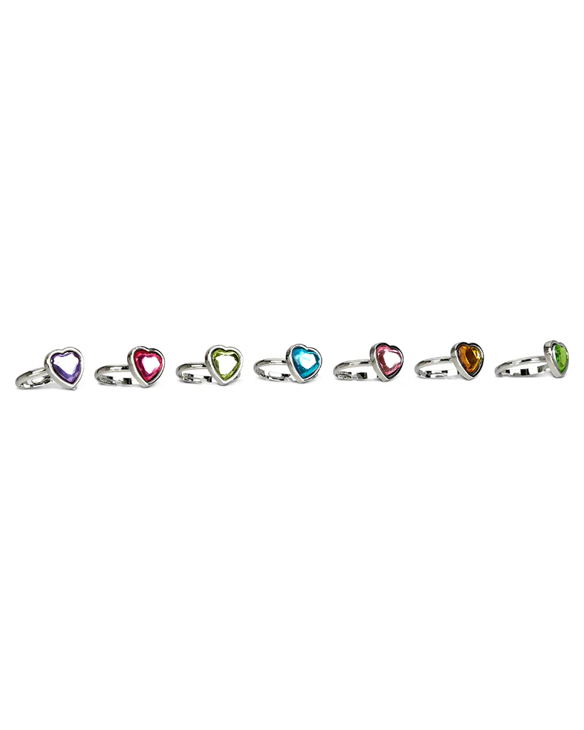 Days of the Week Stick-On Earrings & Ring Set - Image 3
