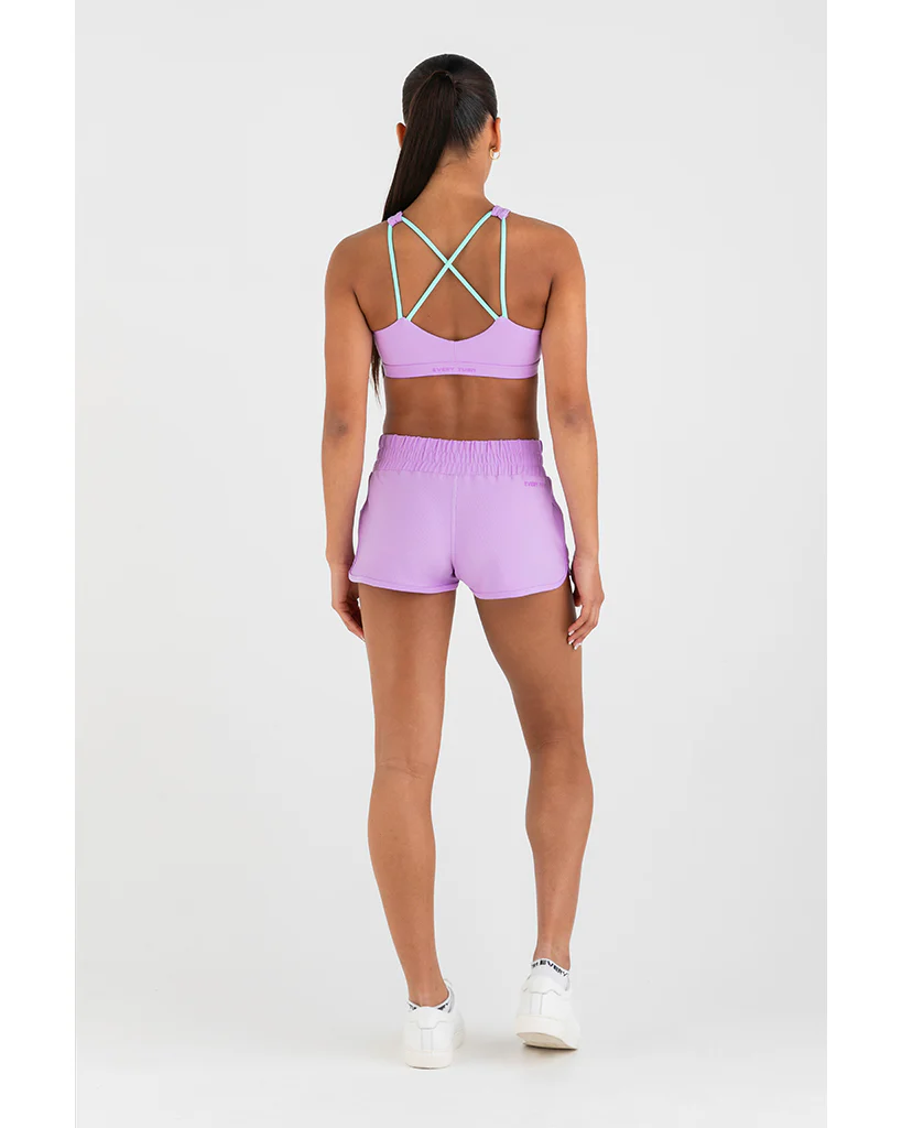 Every Aerobic Short - Girls - Lavender - Image 3