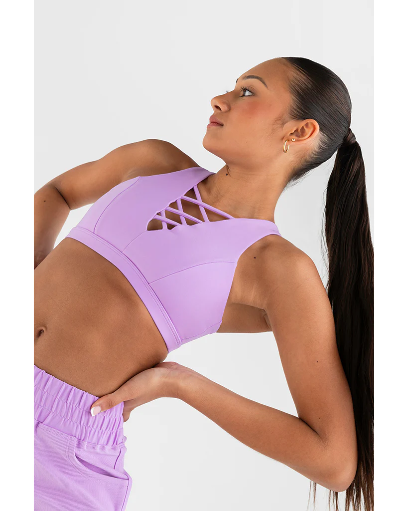 Every Turn Ecstatic Crop Top - Girls - Lavender - Image 3