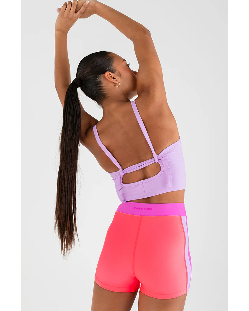Every Turn Halter Rib Singlet - Girls - Lavender - Image 5