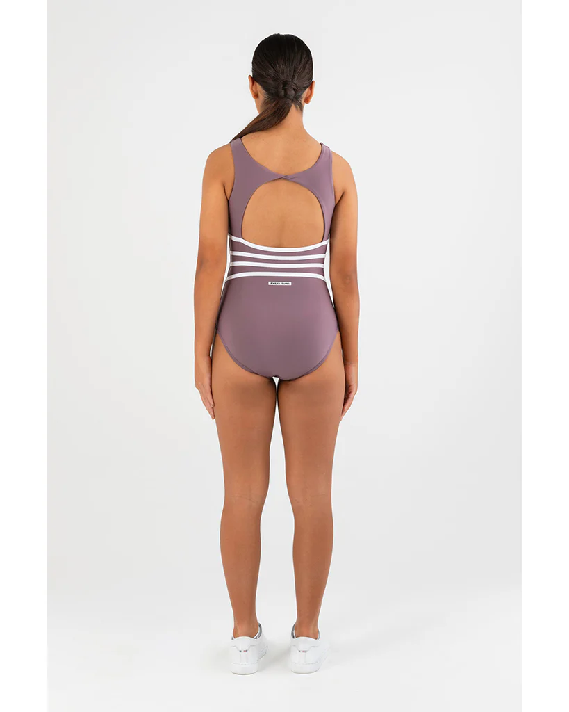 Every Turn Soul Sister Tank Leotard - Girls - Cinnamon Latte - Image 3