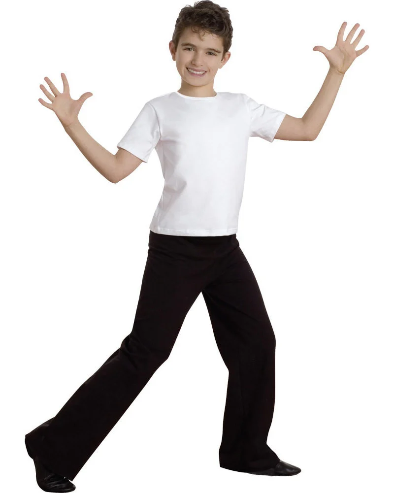 Body Wrappers Fitted Stretch Cotton T-Shirt - B190 Boys - Image 3