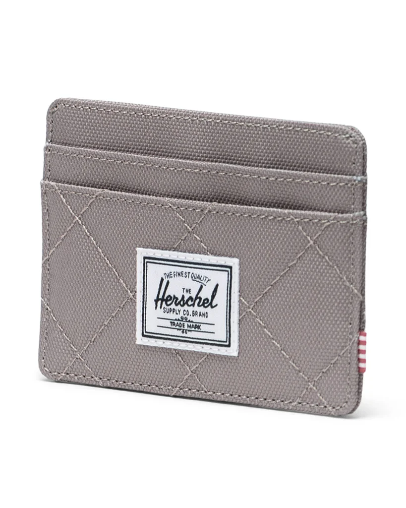 Herschel Supply Co Charlie Cardholder Wallet - Brindle Quilted - Image 2