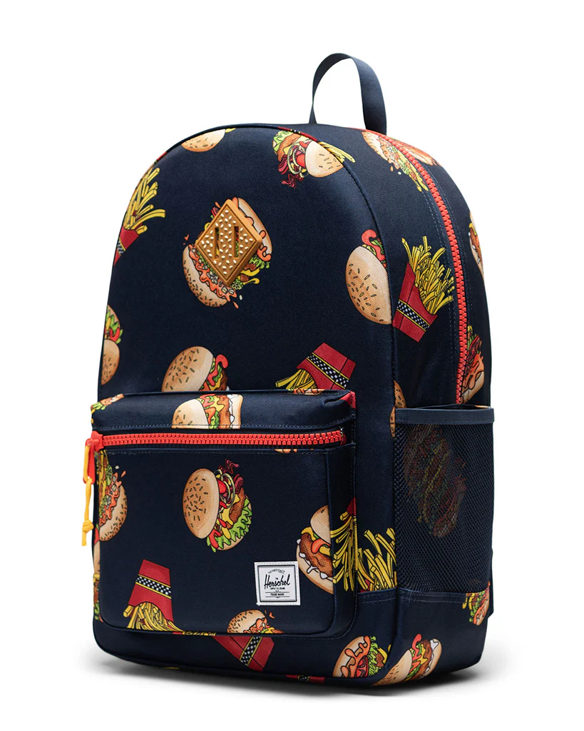 Herschel Supply Co Heritage™ Youth Backpack - Burgers and Fries - Image 3