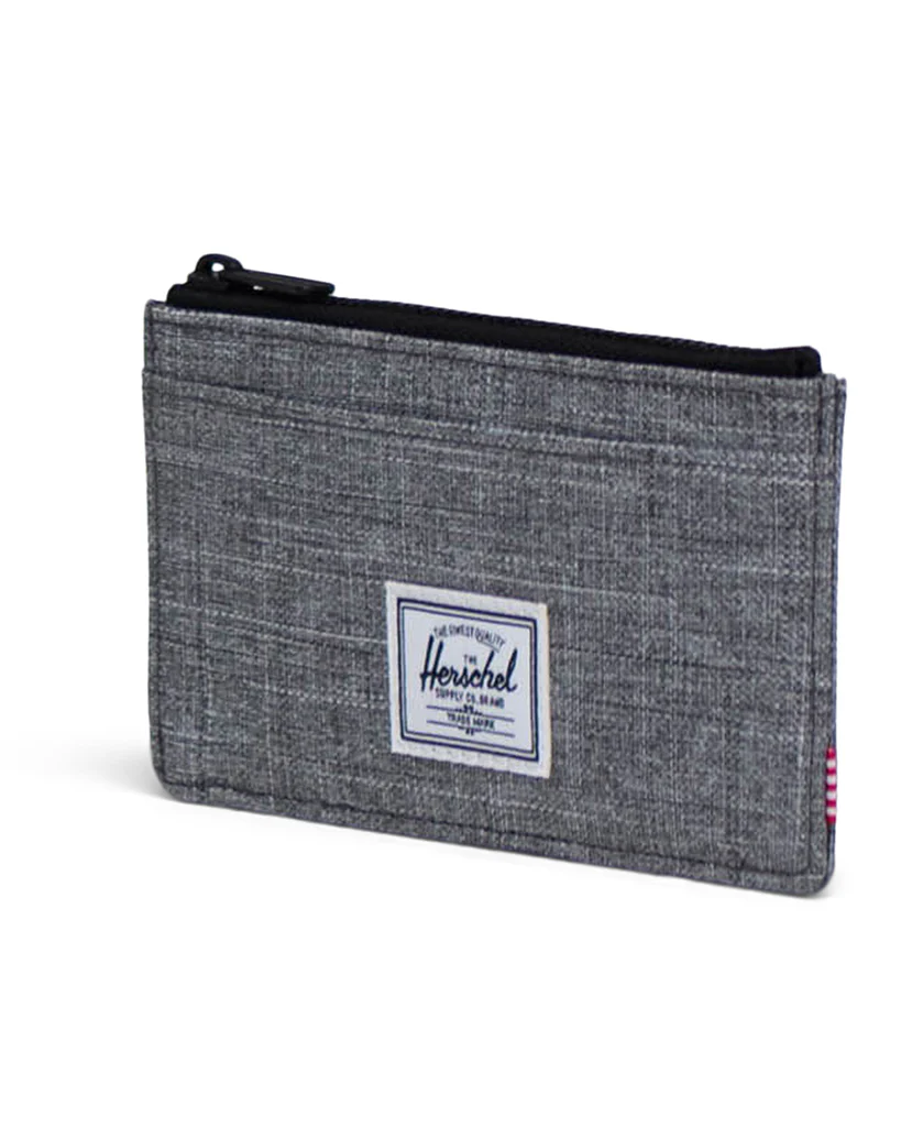 Herschel Supply Co Oscar Large Cardholder Wallet - Raven Crosshatch - Image 2