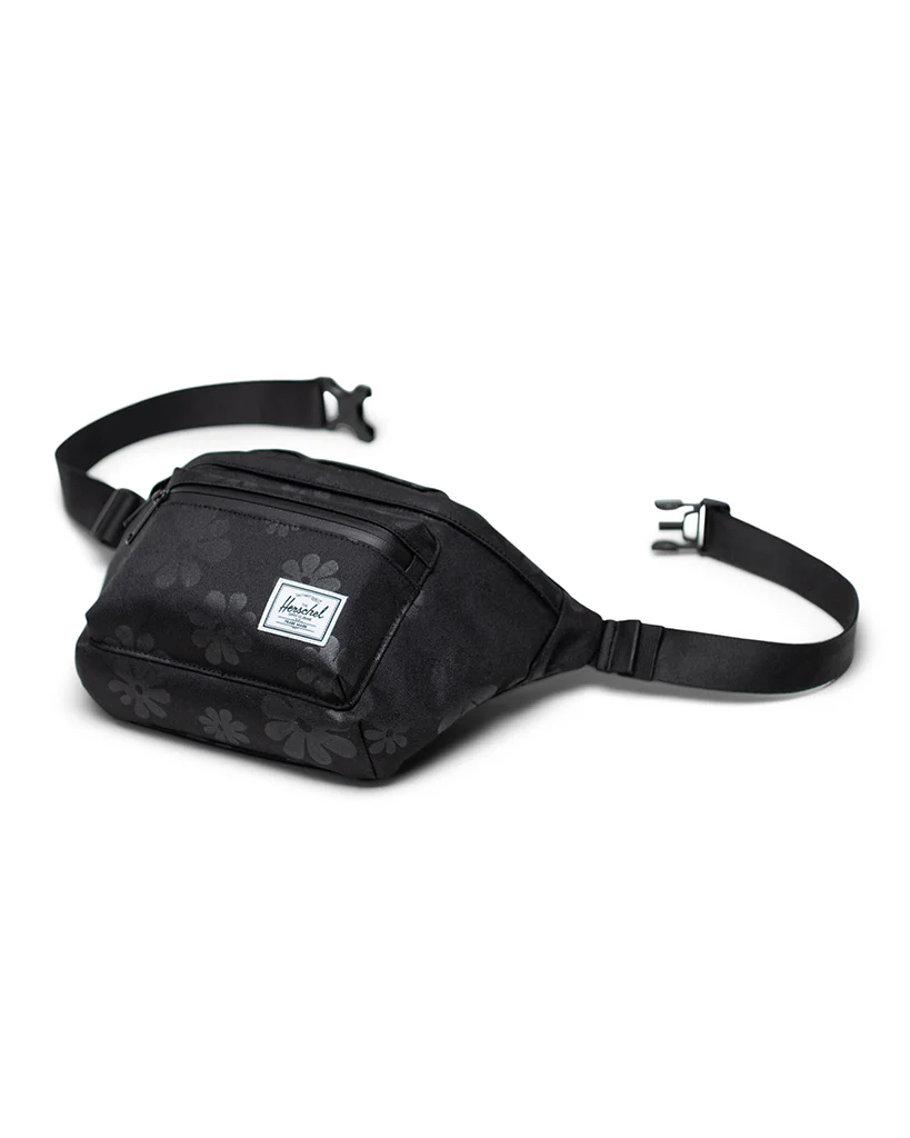 Herschel Supply Co Pop Quiz Hip Pack - Black Floral Sun - Image 3