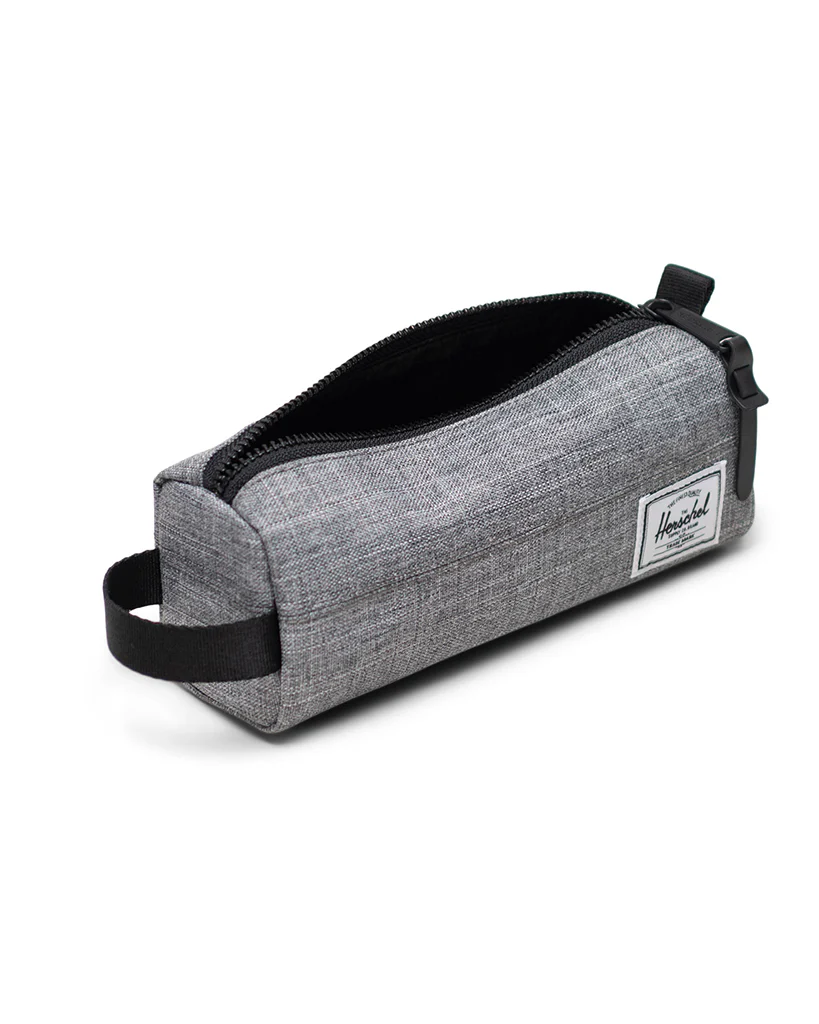 Herschel Supply Co Settlement Pencil Case - Raven Crosshatch - Image 2