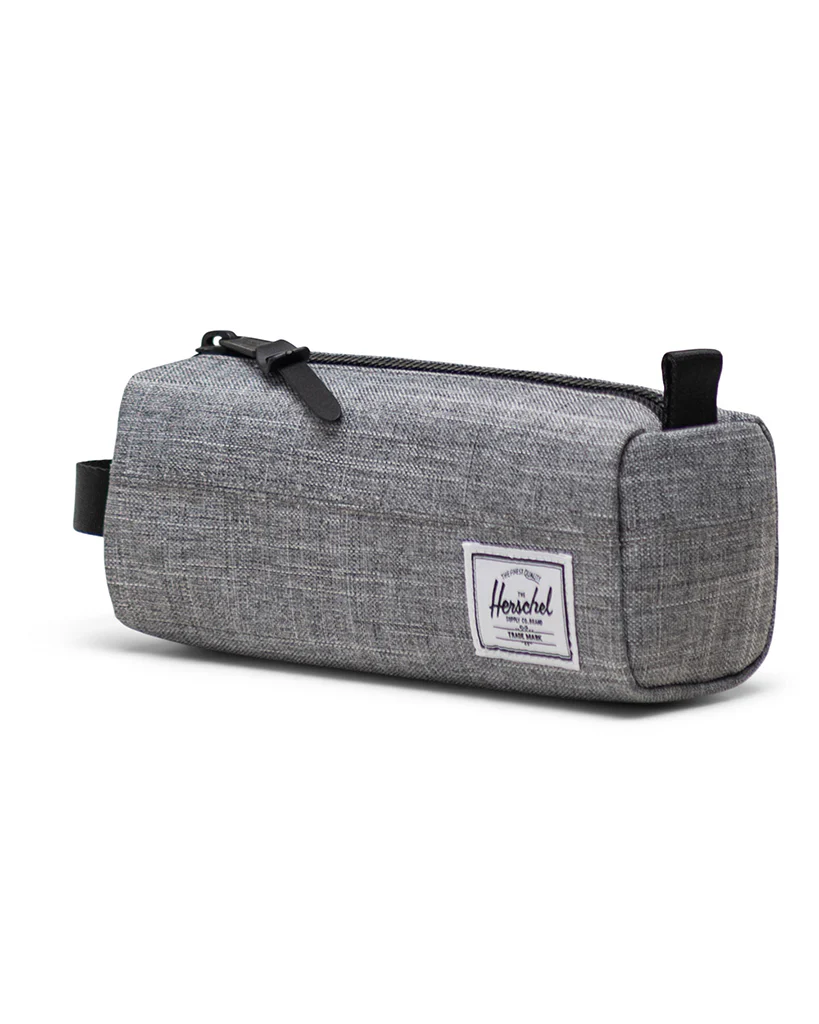 Herschel Supply Co Settlement Pencil Case - Raven Crosshatch - Image 3