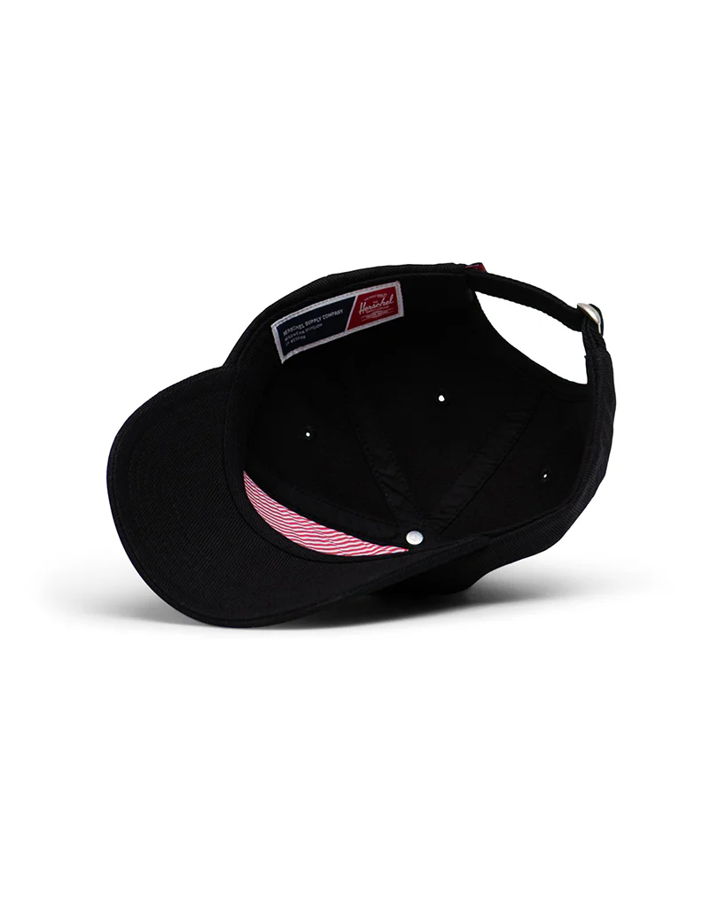 Herschel Supply Co Sylas Classic Cap - Black Denim - Image 3